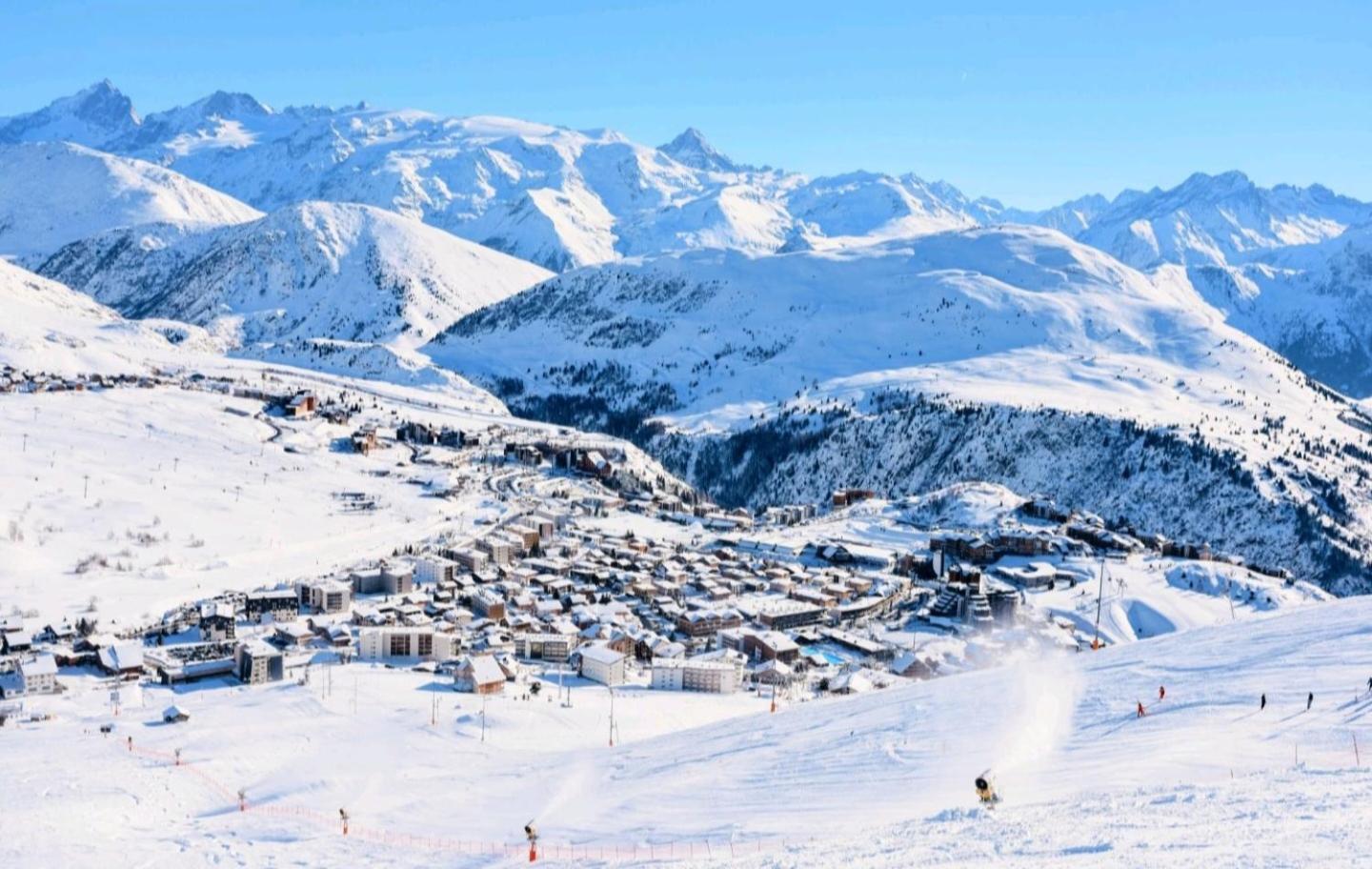 Auris Les Gentianes Station Alpe Huez Exterior foto